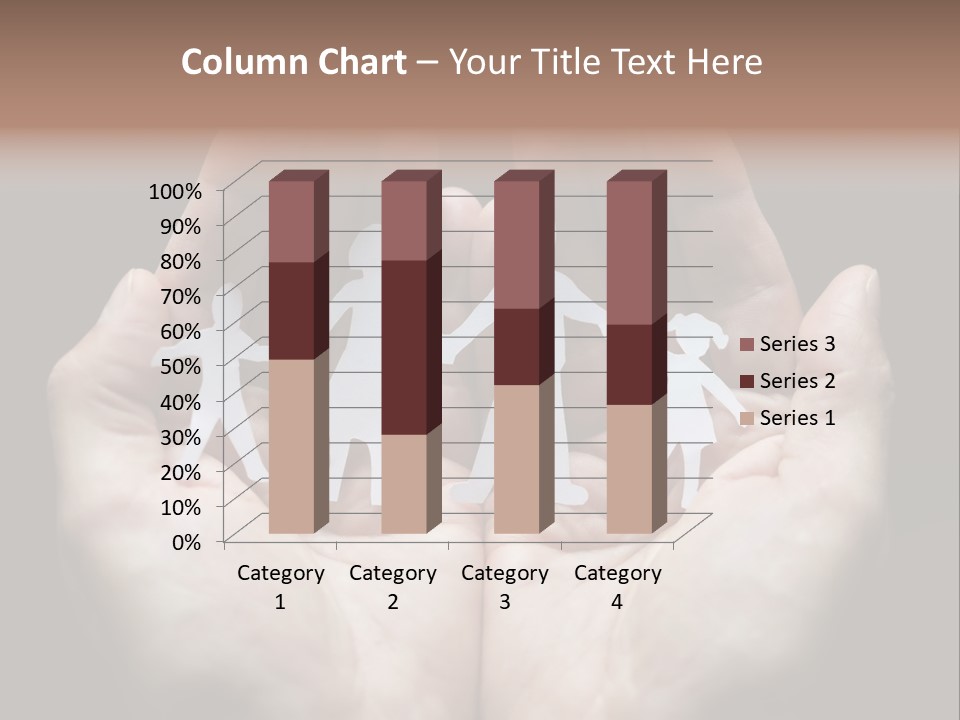 Paper Group Child PowerPoint Template