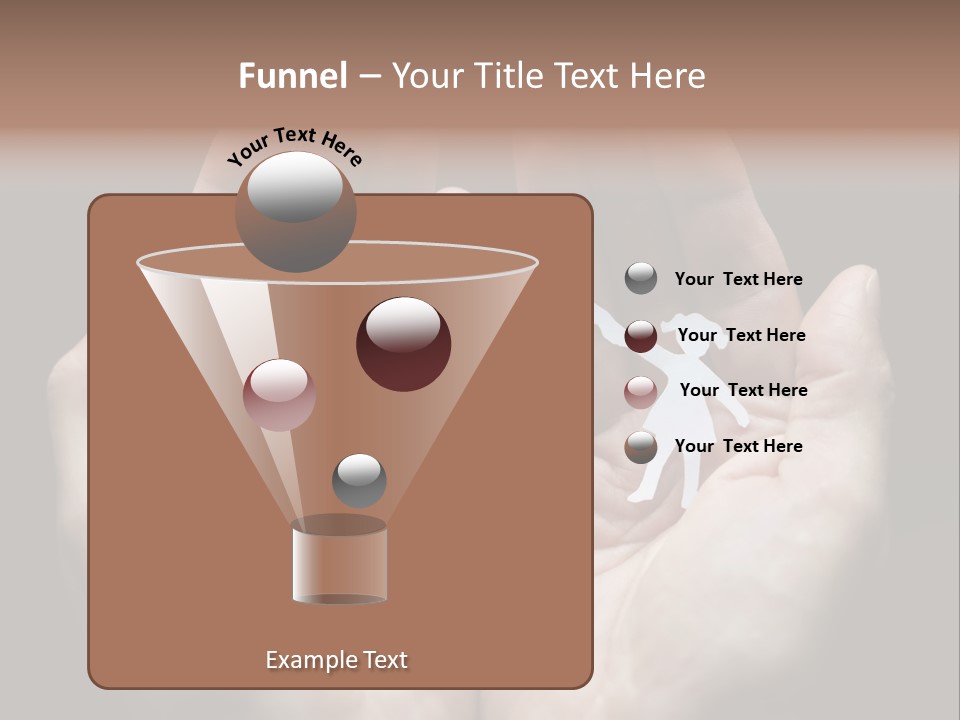 Paper Group Child PowerPoint Template