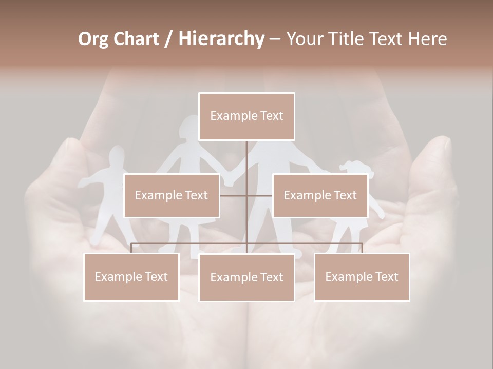 Paper Group Child PowerPoint Template