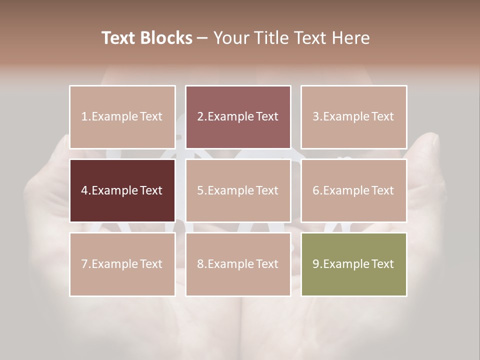 Paper Group Child PowerPoint Template