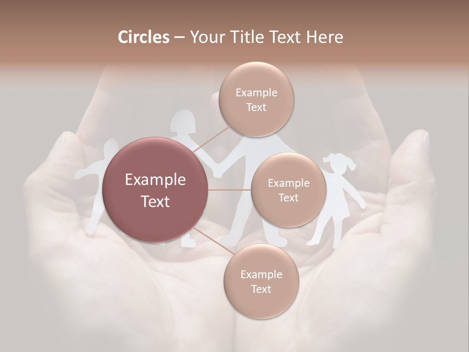 Paper Group Child PowerPoint Template