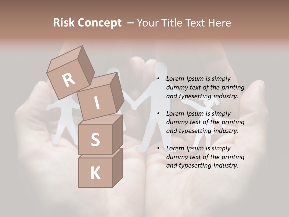 Paper Group Child PowerPoint Template