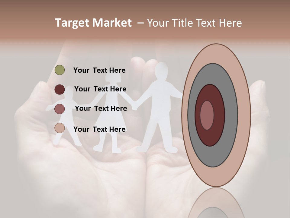 Paper Group Child PowerPoint Template