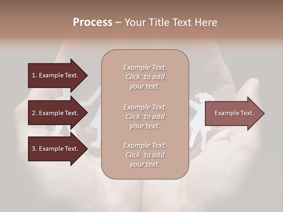 Paper Group Child PowerPoint Template