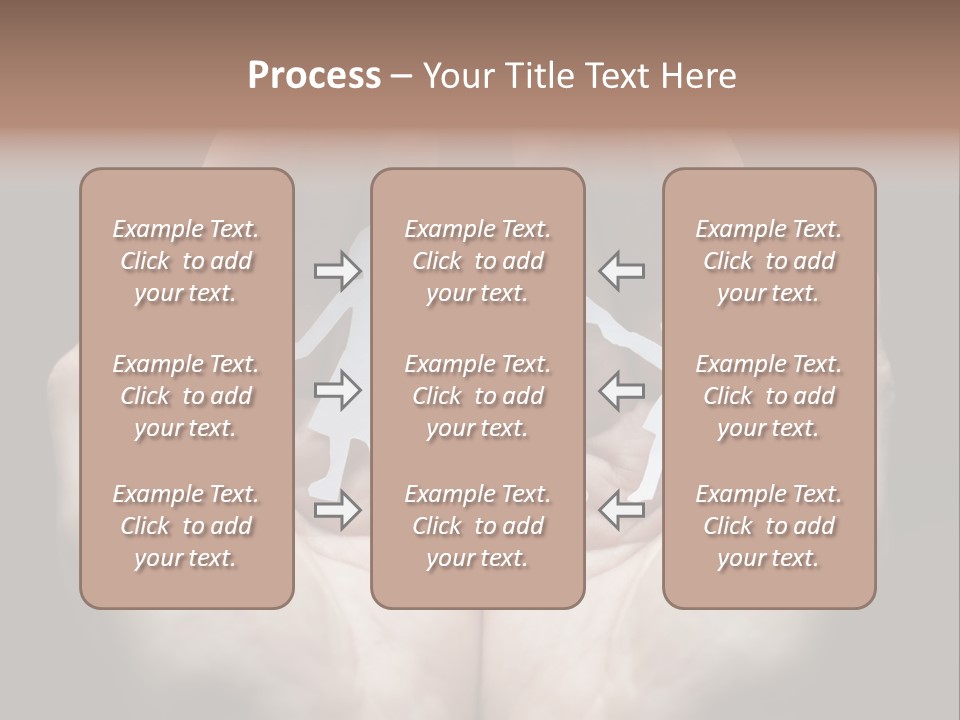 Paper Group Child PowerPoint Template