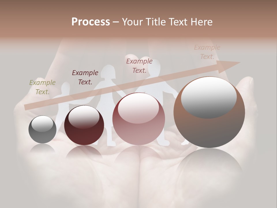 Paper Group Child PowerPoint Template