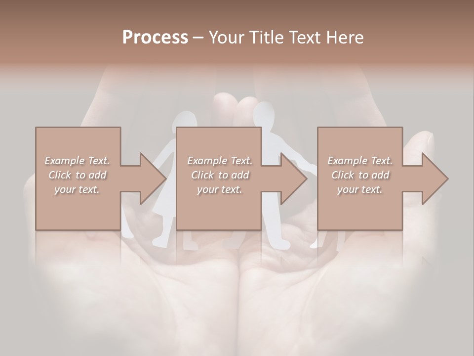 Paper Group Child PowerPoint Template