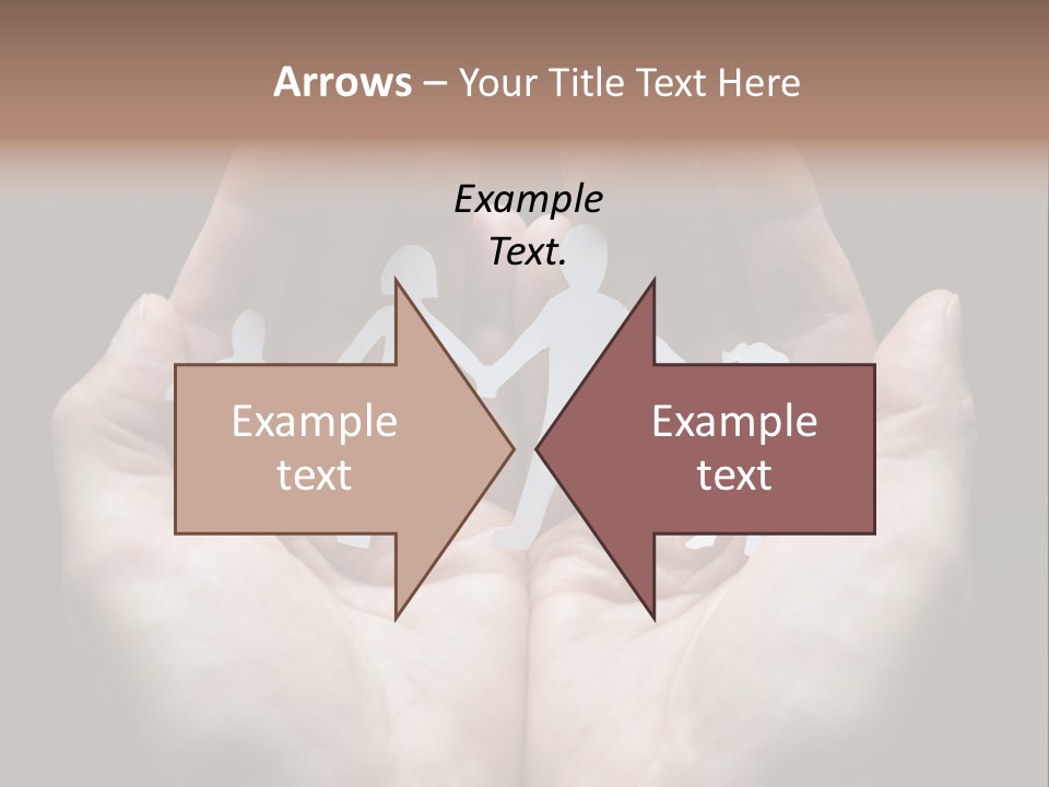 Paper Group Child PowerPoint Template