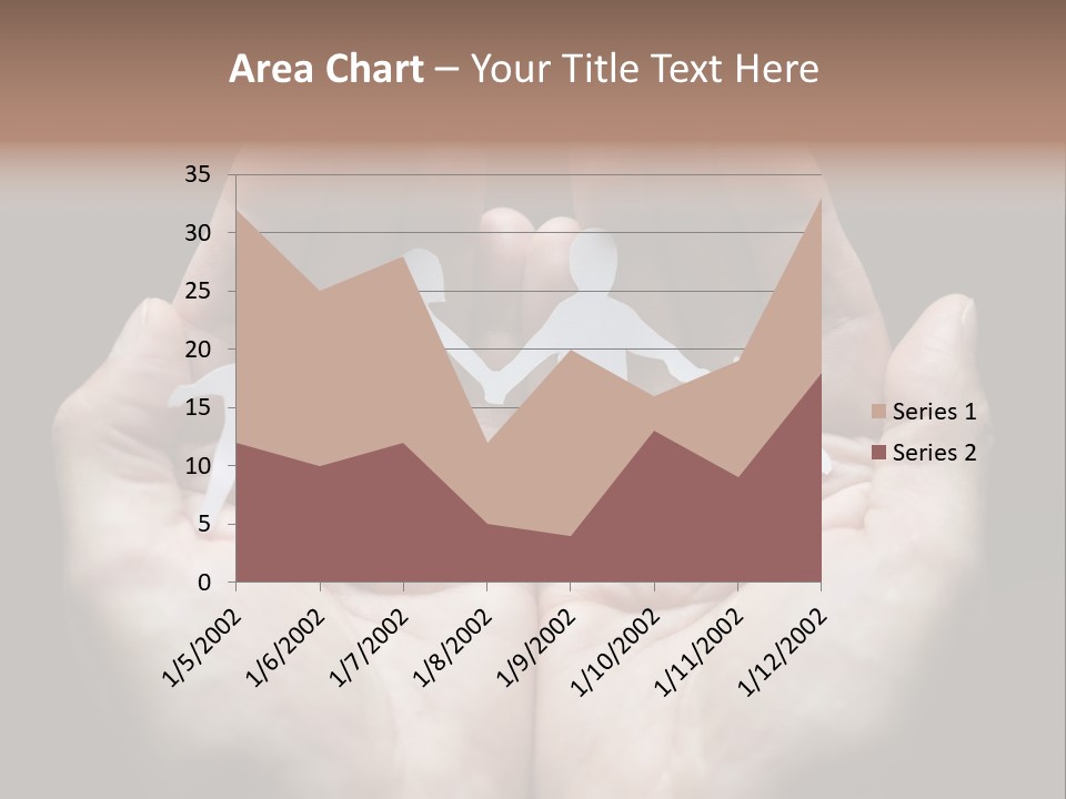 Paper Group Child PowerPoint Template