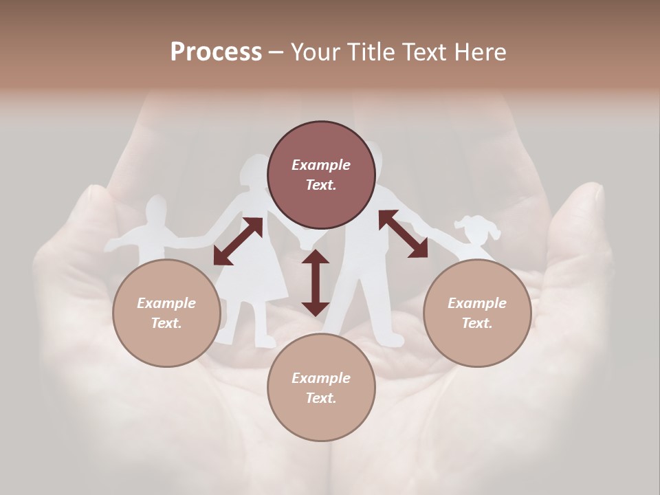 Paper Group Child PowerPoint Template