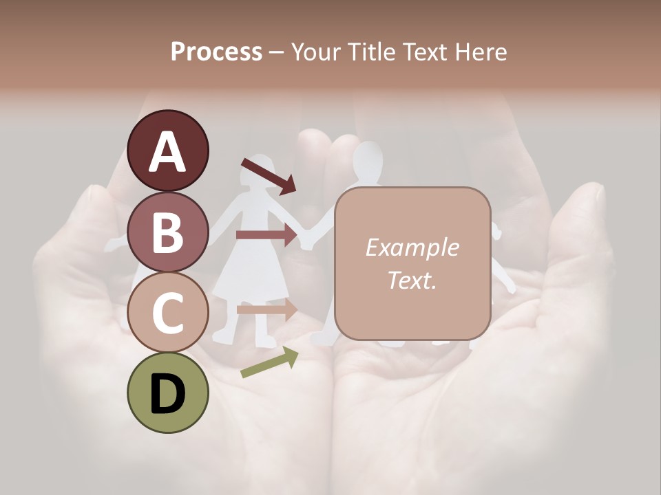 Paper Group Child PowerPoint Template