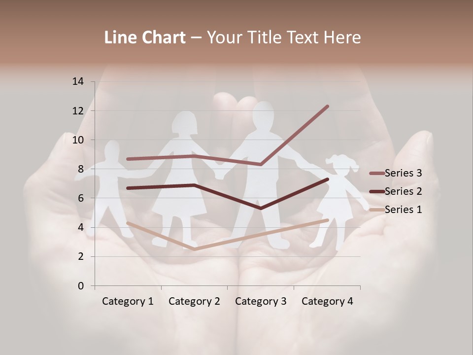 Paper Group Child PowerPoint Template
