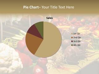Table Local Healthy PowerPoint Template