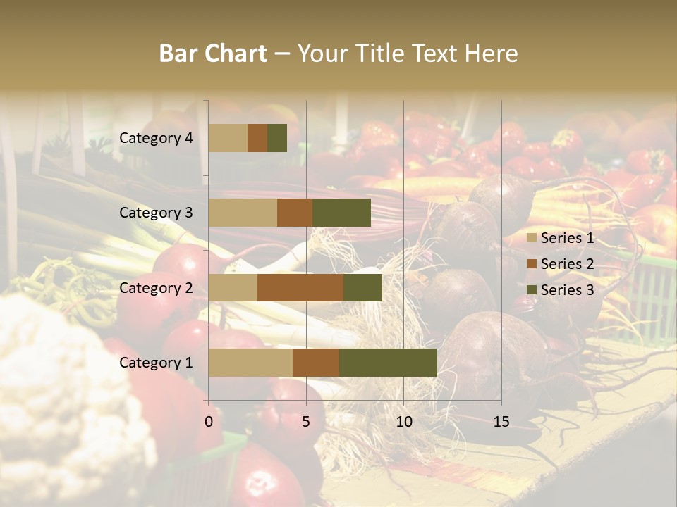 Table Local Healthy PowerPoint Template