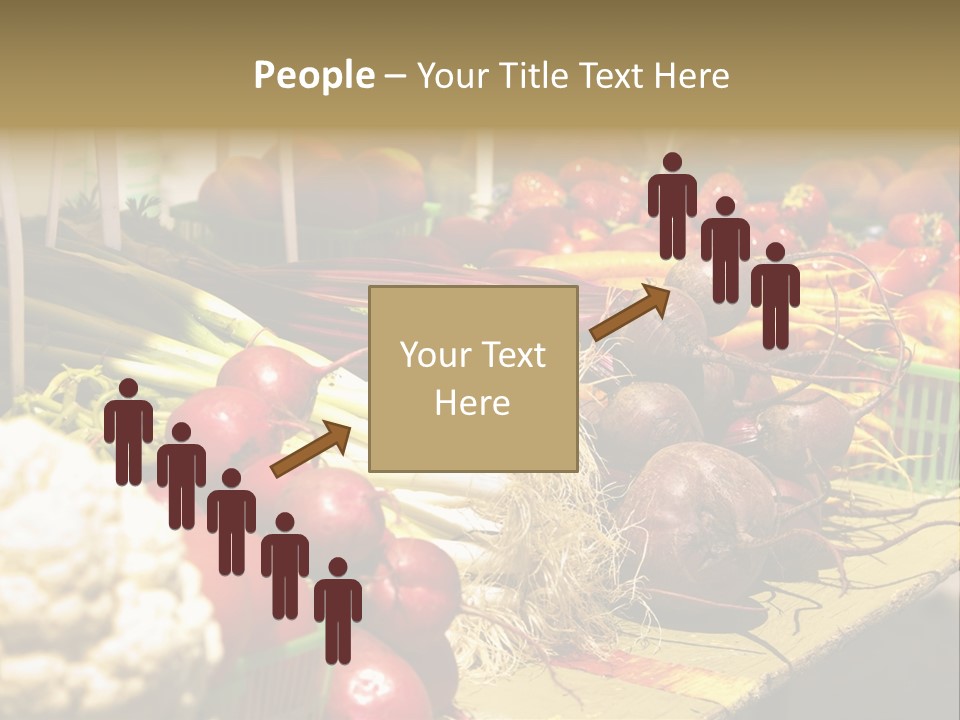 Table Local Healthy PowerPoint Template