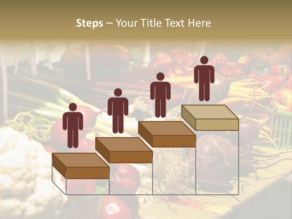 Table Local Healthy PowerPoint Template