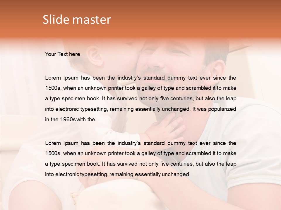 Indoors People Home PowerPoint Template