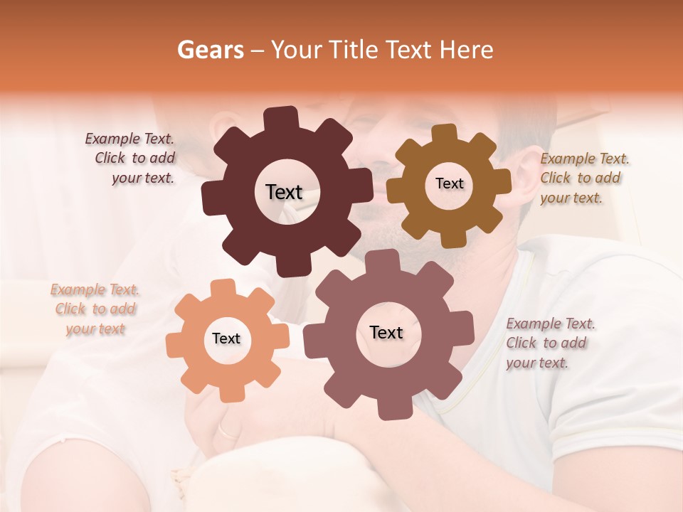 Indoors People Home PowerPoint Template