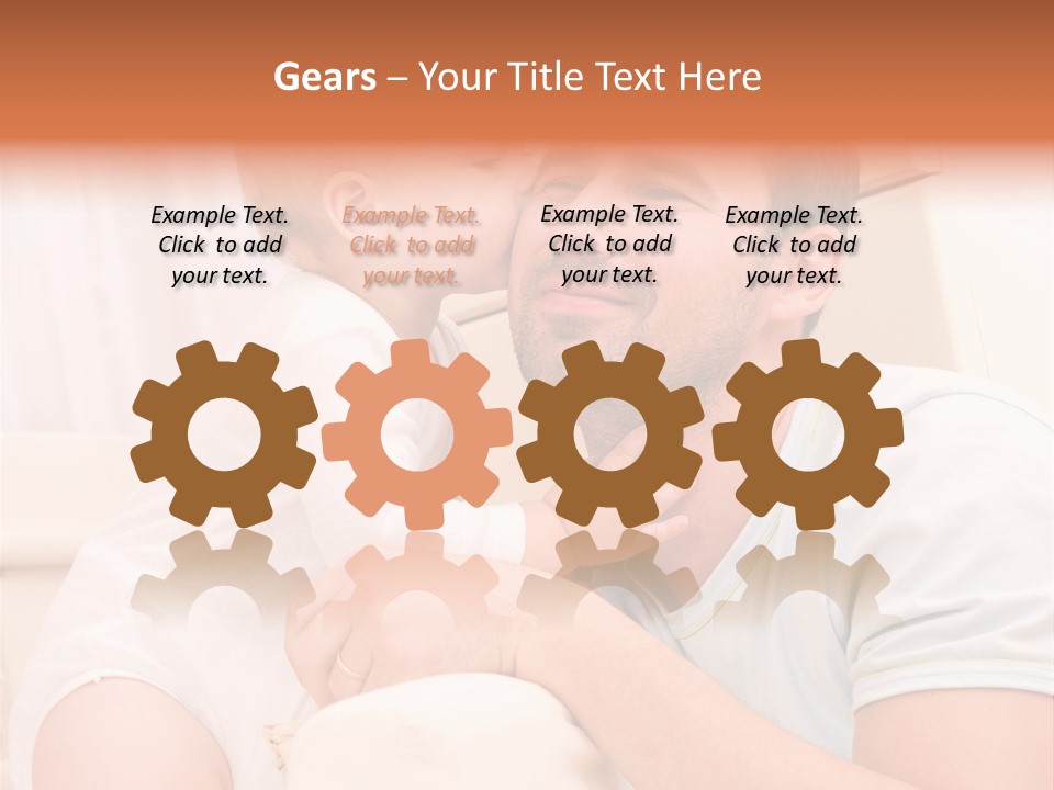 Indoors People Home PowerPoint Template