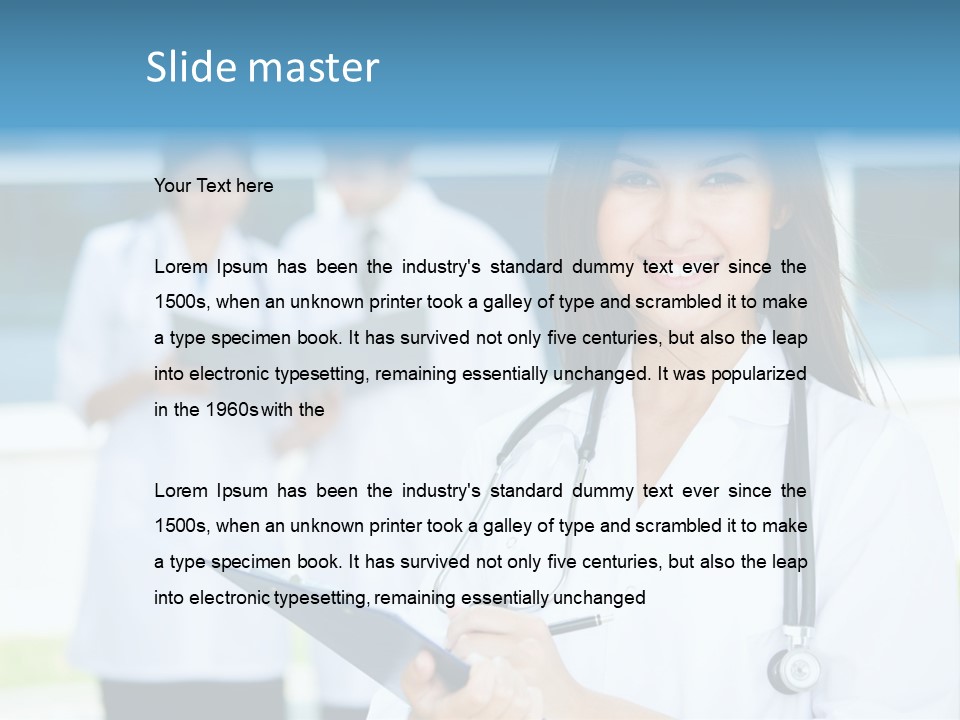 People Cure Medicinal PowerPoint Template