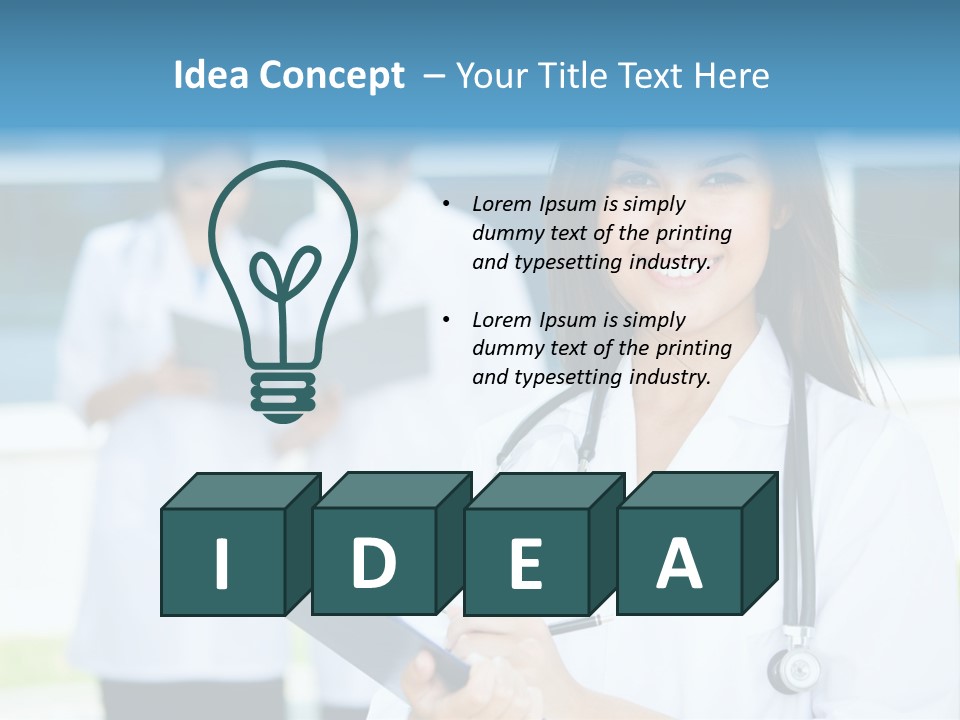 People Cure Medicinal PowerPoint Template