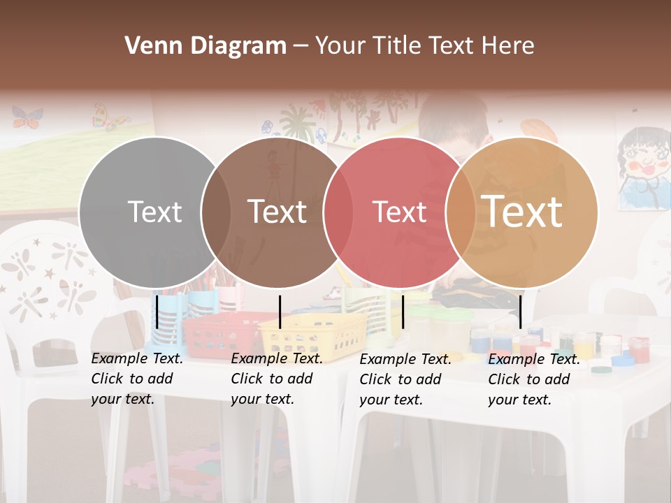 Boy Centre Art PowerPoint Template