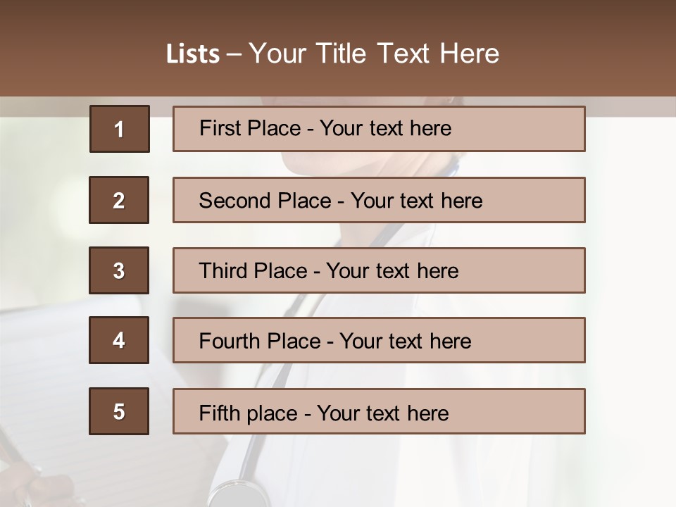 Work Midwife Woman PowerPoint Template