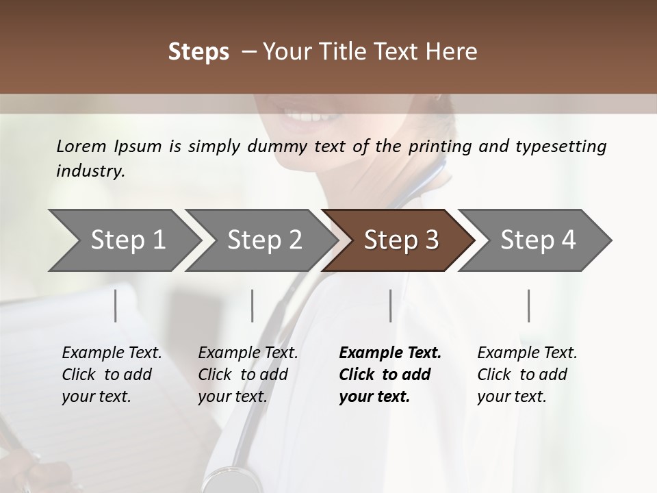 Work Midwife Woman PowerPoint Template