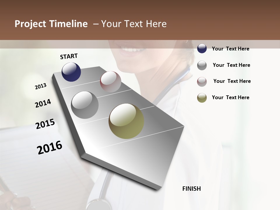 Work Midwife Woman PowerPoint Template