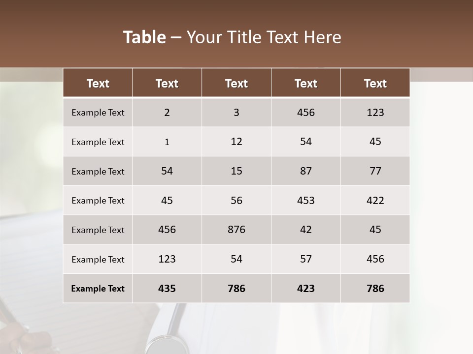 Work Midwife Woman PowerPoint Template
