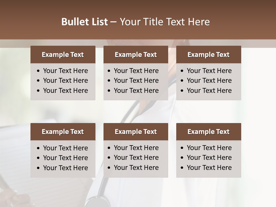 Work Midwife Woman PowerPoint Template