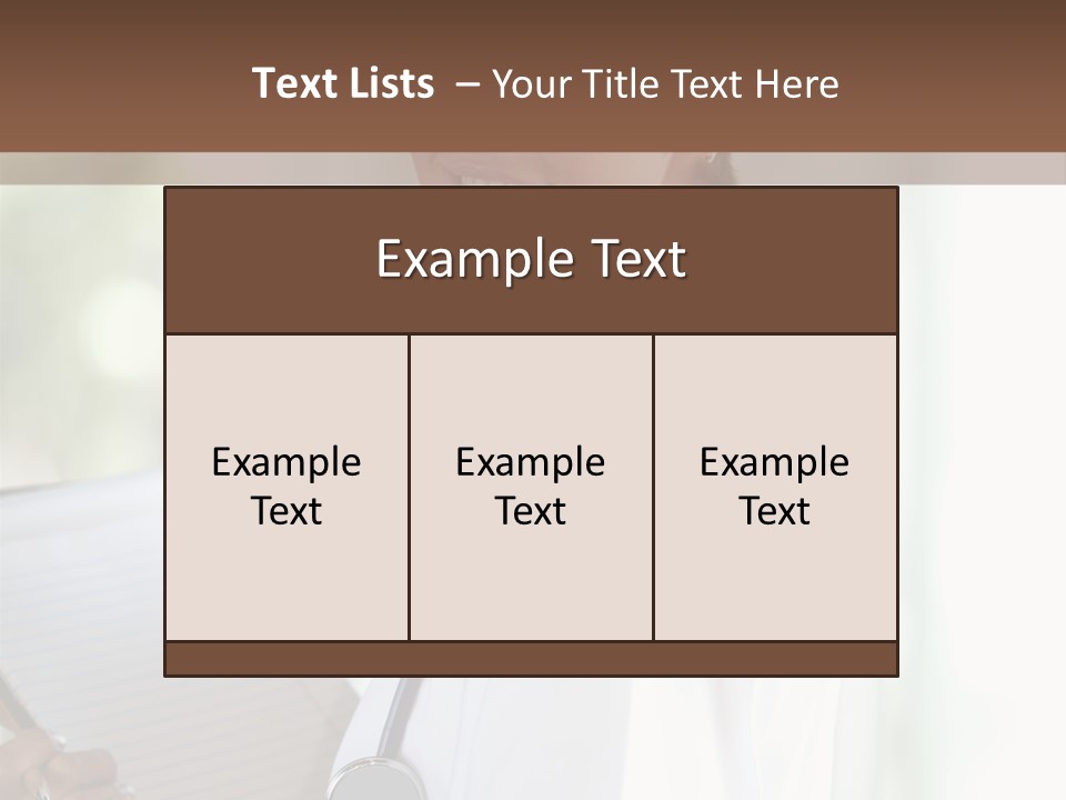 Work Midwife Woman PowerPoint Template
