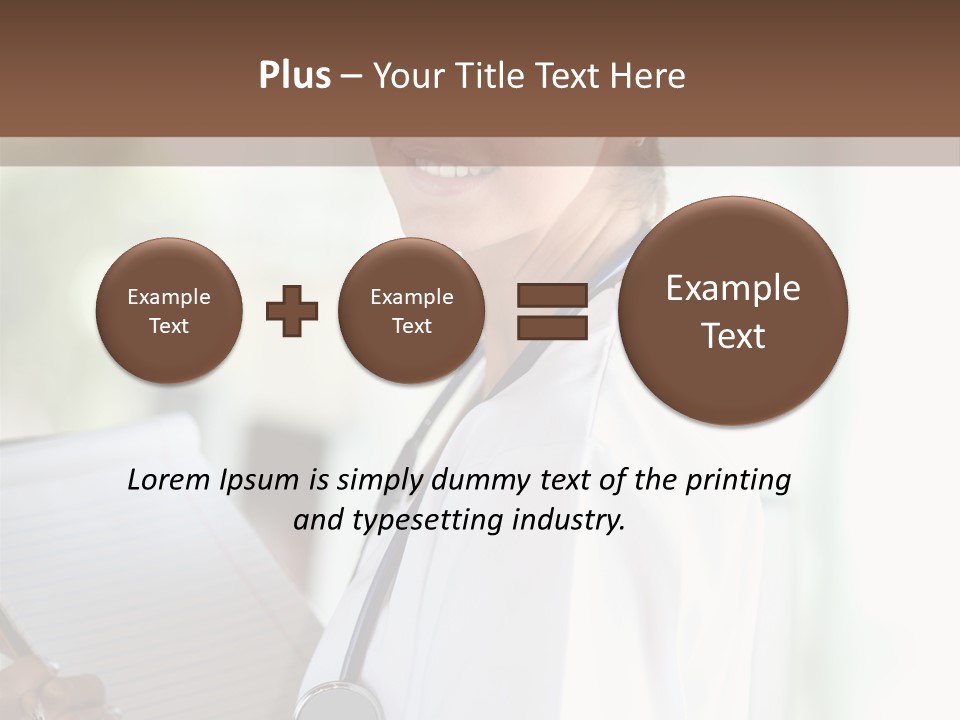 Work Midwife Woman PowerPoint Template