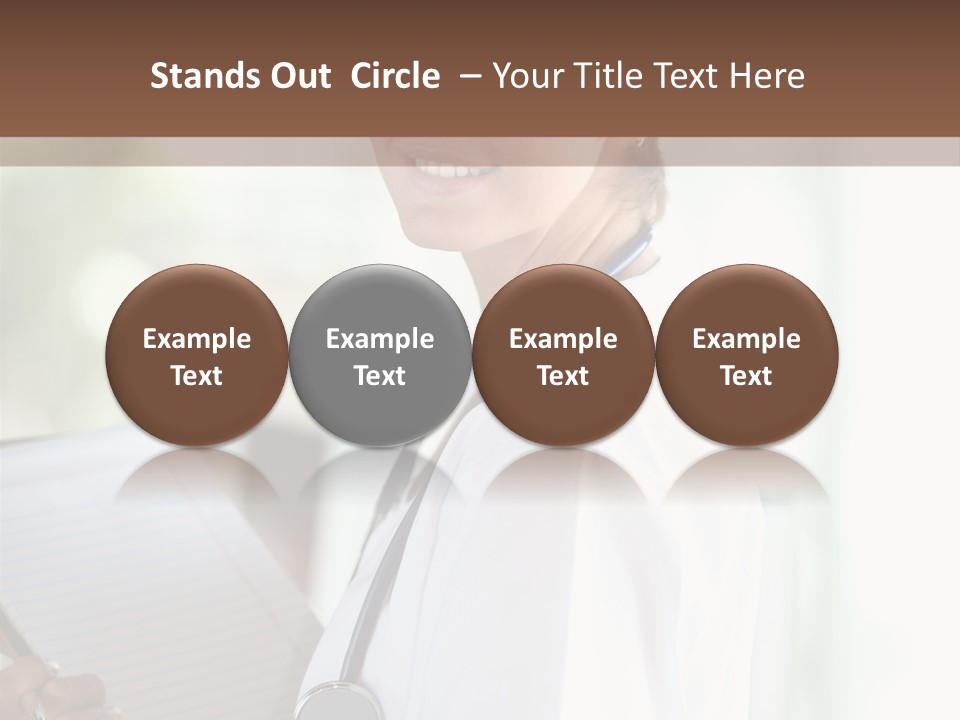 Work Midwife Woman PowerPoint Template