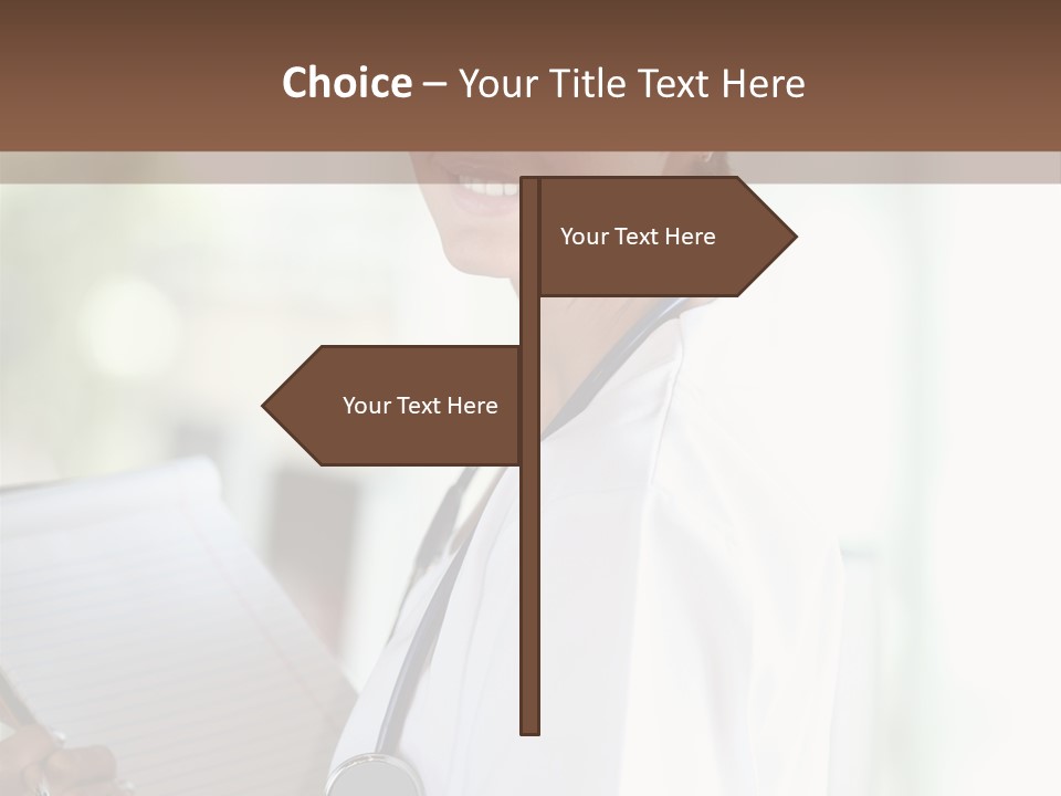 Work Midwife Woman PowerPoint Template