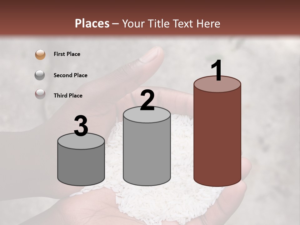 A Person Holding A White Substance In Their Hands PowerPoint Template