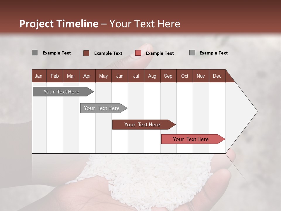 A Person Holding A White Substance In Their Hands PowerPoint Template