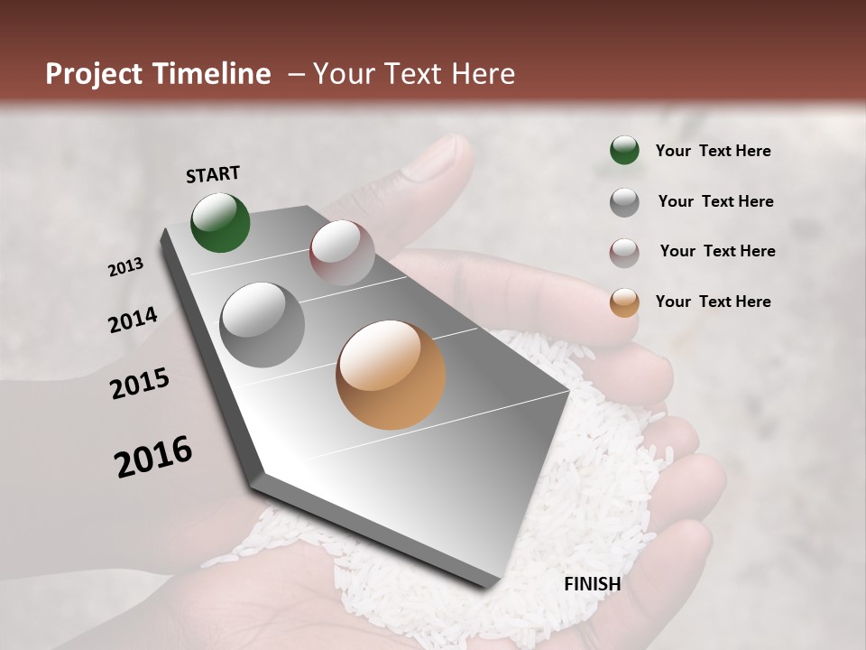 A Person Holding A White Substance In Their Hands PowerPoint Template