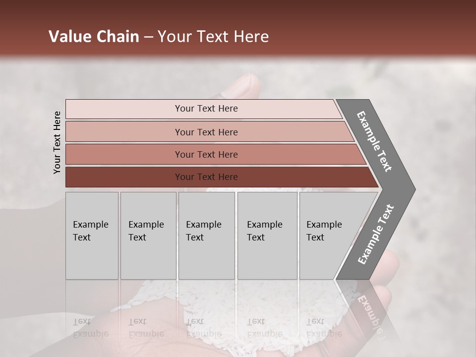 A Person Holding A White Substance In Their Hands PowerPoint Template