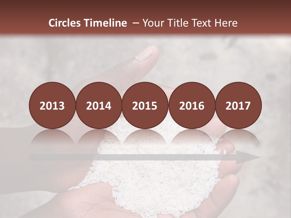 A Person Holding A White Substance In Their Hands PowerPoint Template