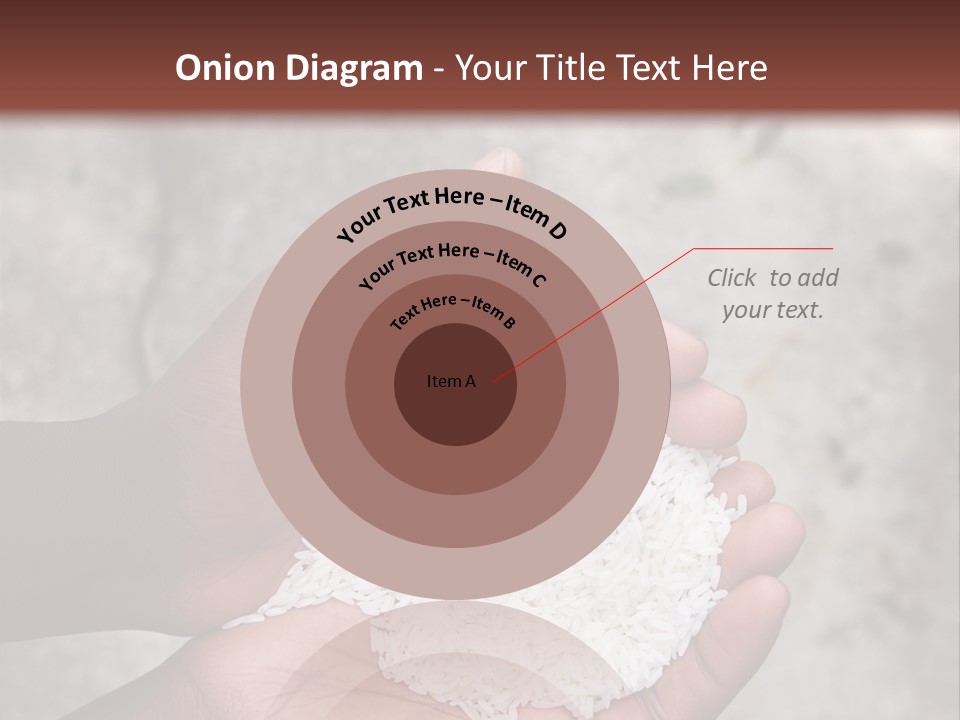 A Person Holding A White Substance In Their Hands PowerPoint Template