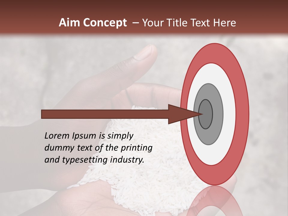 A Person Holding A White Substance In Their Hands PowerPoint Template