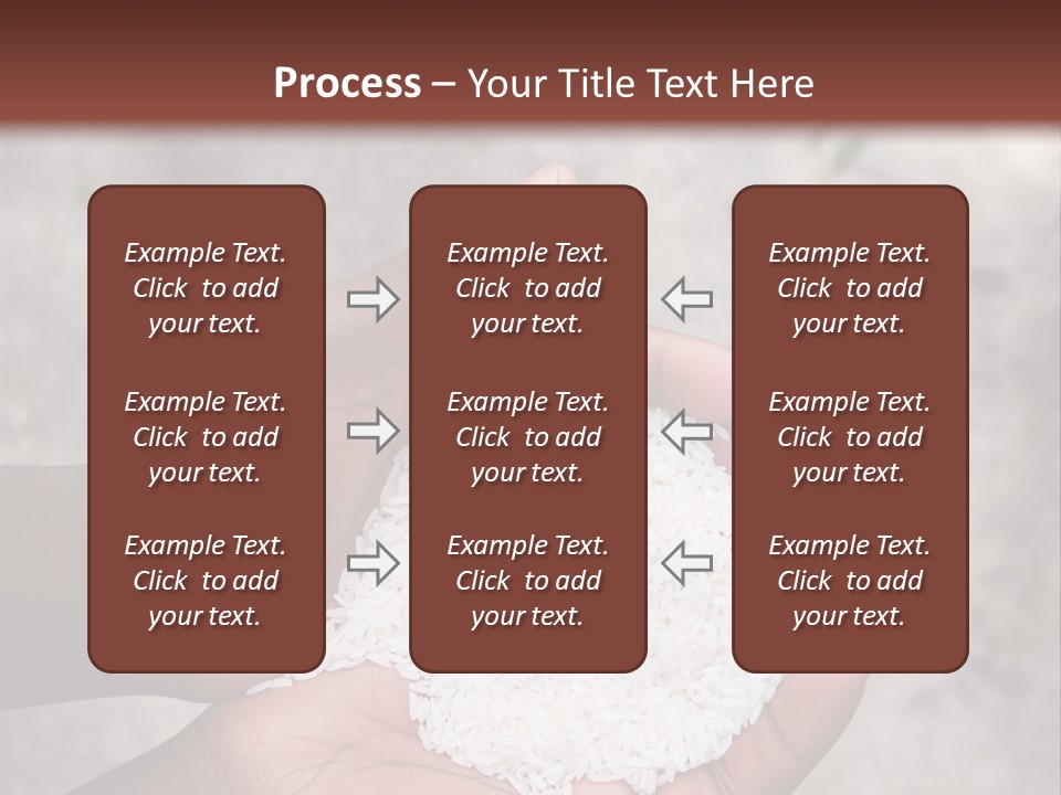 A Person Holding A White Substance In Their Hands PowerPoint Template
