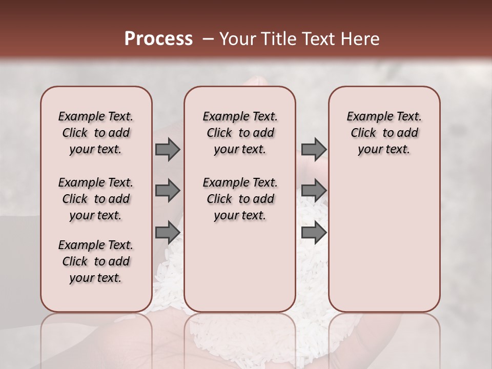 A Person Holding A White Substance In Their Hands PowerPoint Template