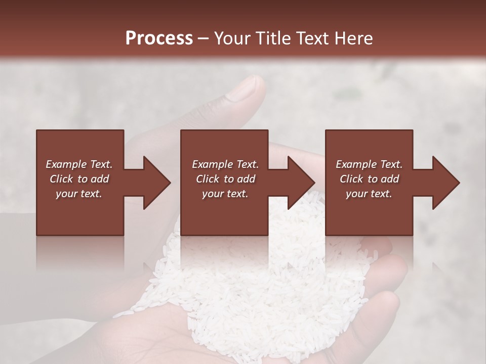 A Person Holding A White Substance In Their Hands PowerPoint Template