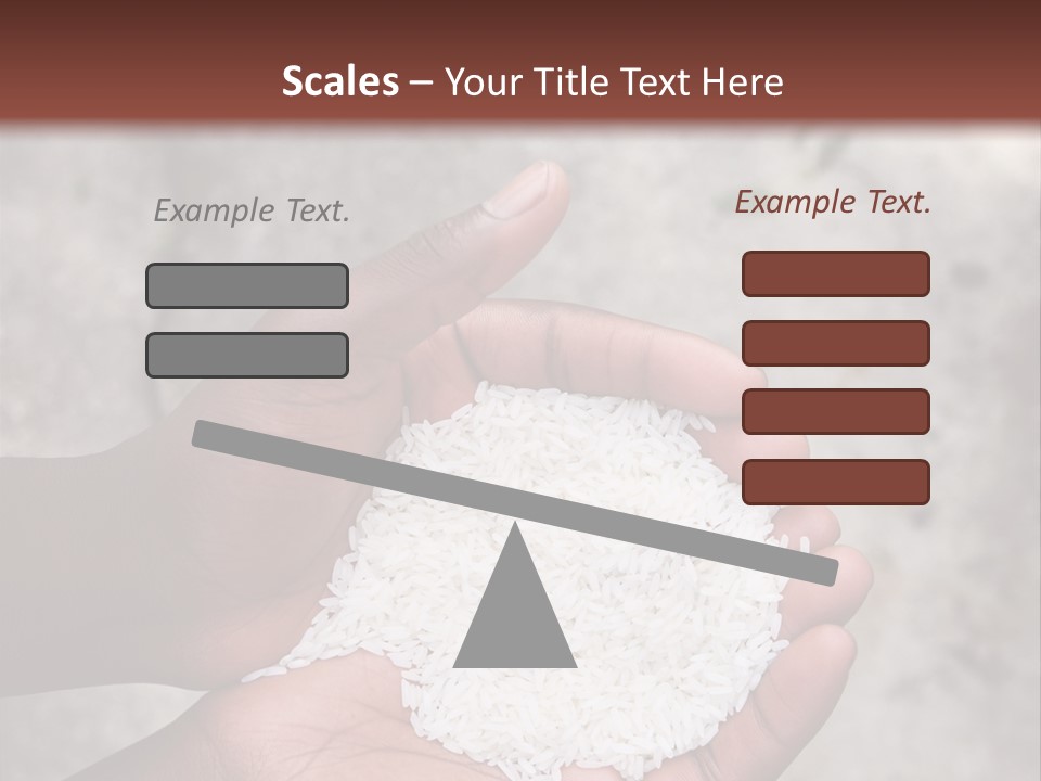 A Person Holding A White Substance In Their Hands PowerPoint Template
