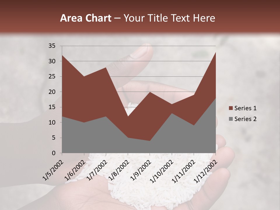 A Person Holding A White Substance In Their Hands PowerPoint Template