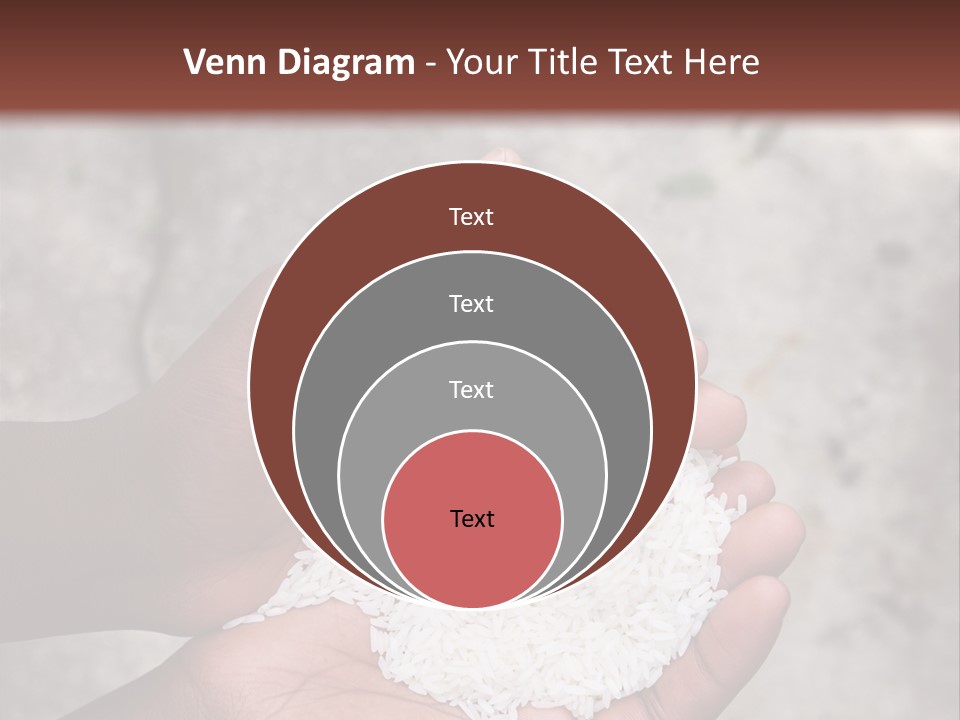 A Person Holding A White Substance In Their Hands PowerPoint Template