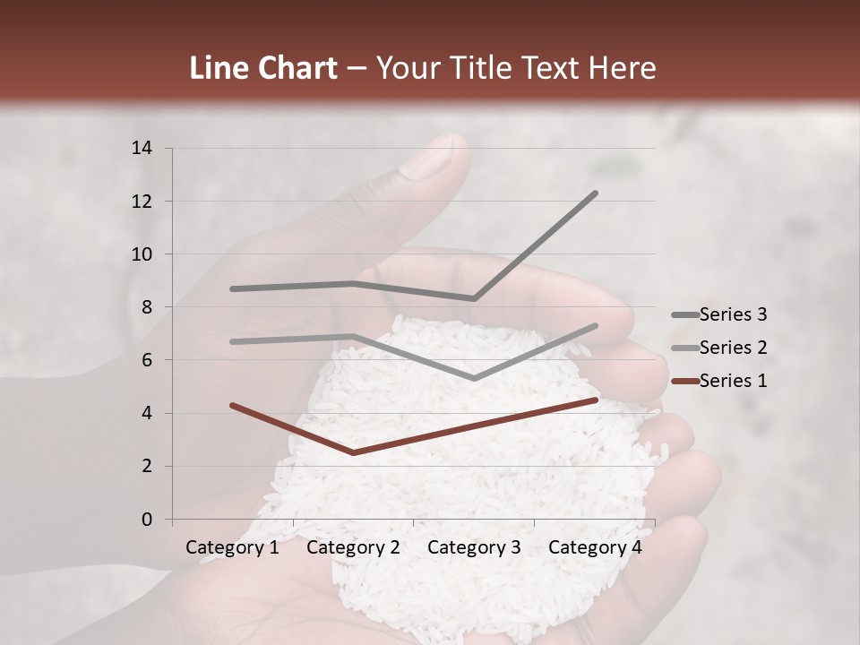 A Person Holding A White Substance In Their Hands PowerPoint Template