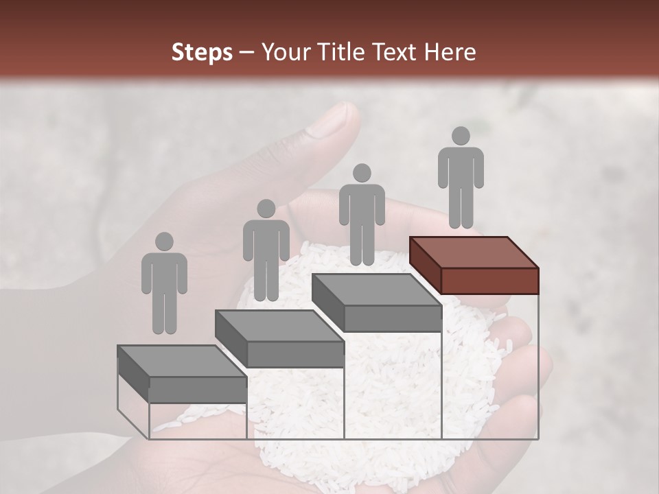 A Person Holding A White Substance In Their Hands PowerPoint Template